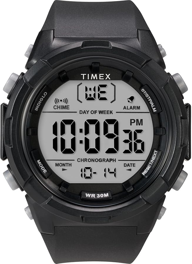 Timex Unisex Digital 50mm Watch