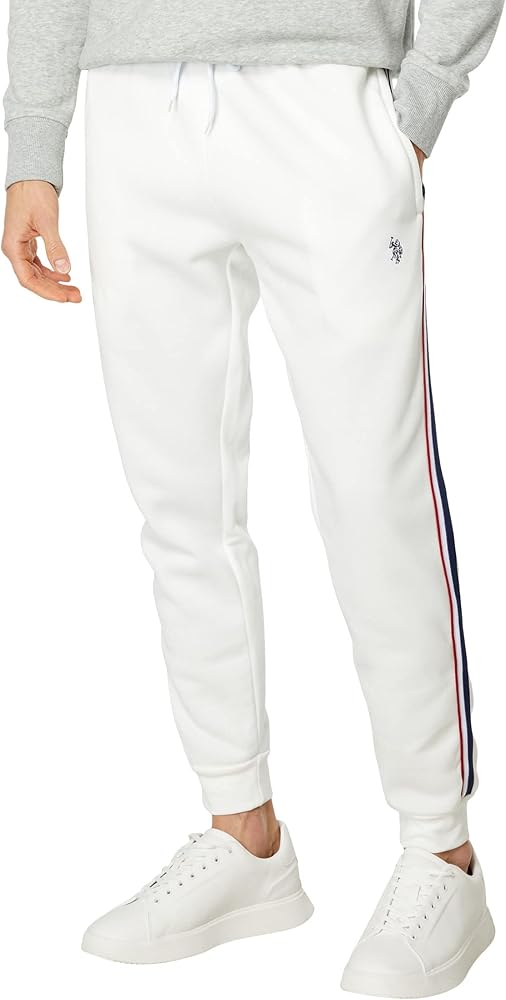 U.S. Polo Assn. Stripe Tape Fleece Joggers