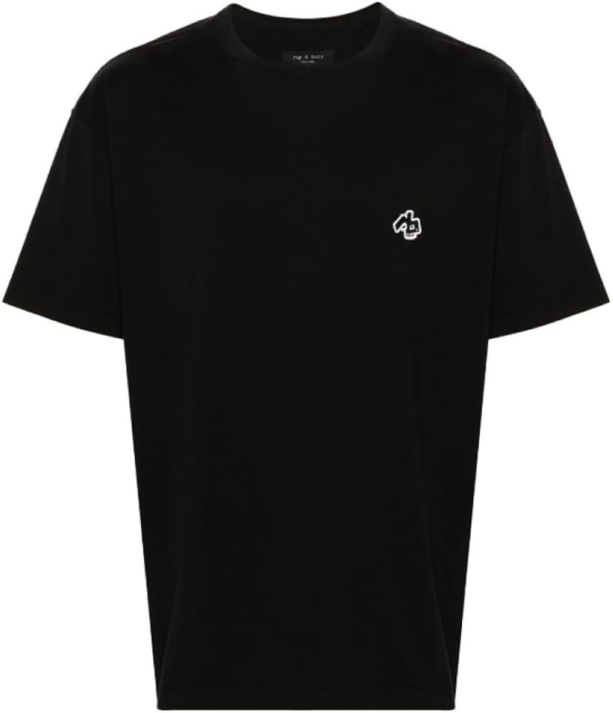 Rag & Bone Men's Black RB Monster T-Shirt