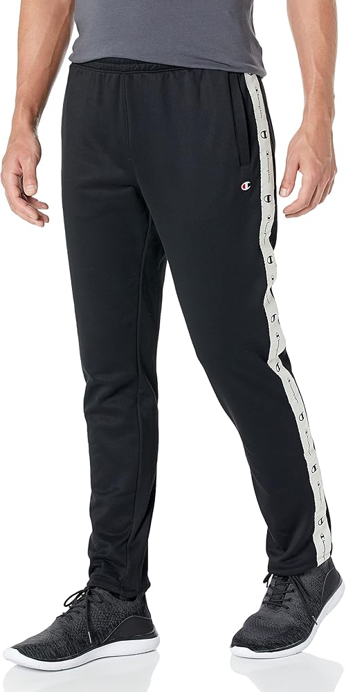 Champion Men’s Game Day Track Pants, Men’s Logo Track Pants, Men’s Stretch Sweatpants