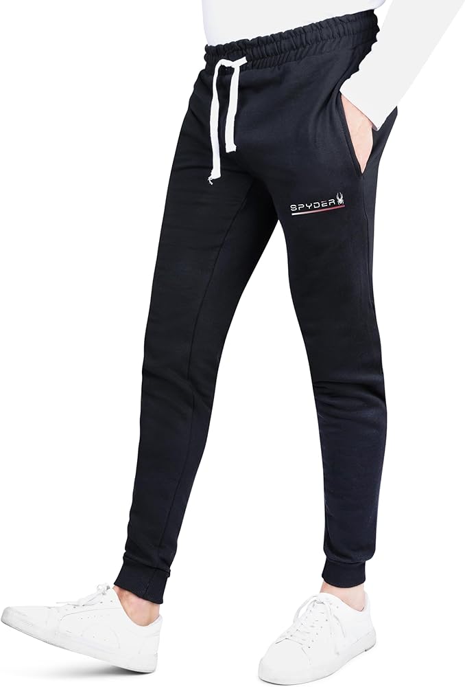 Spyder Men's Lounge Jogger Pants Workout Gym Jogging Sweatpants for Athletic and Casual Activities