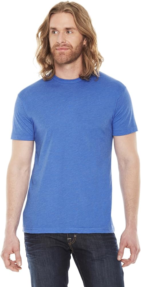 American Apparel Men's Poly-Cotton Short Sleeve Crew Neck