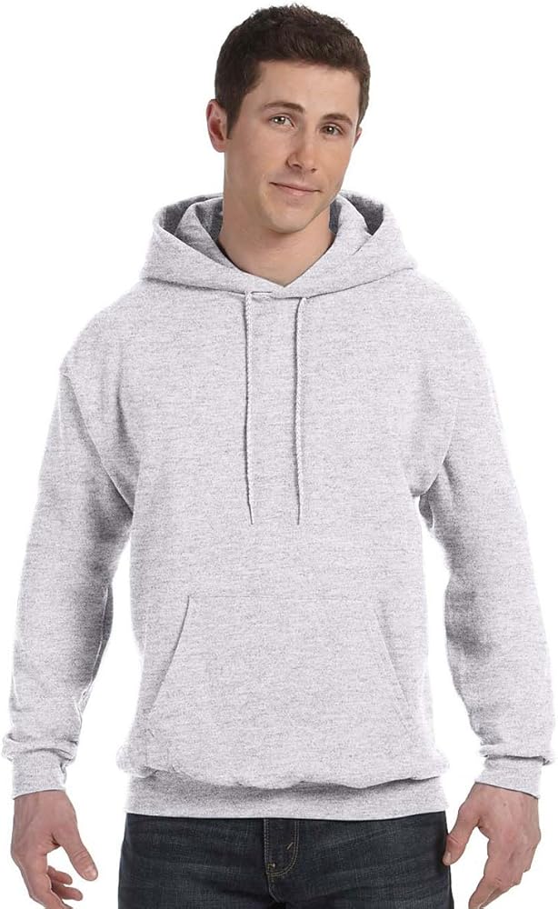 Hanes Men's Sweatshirt, EcoSmart Fleece Hoodie, Cotton-Blend Fleece Hooded Sweatshirt, Plush Fleece Pullover Hoodie