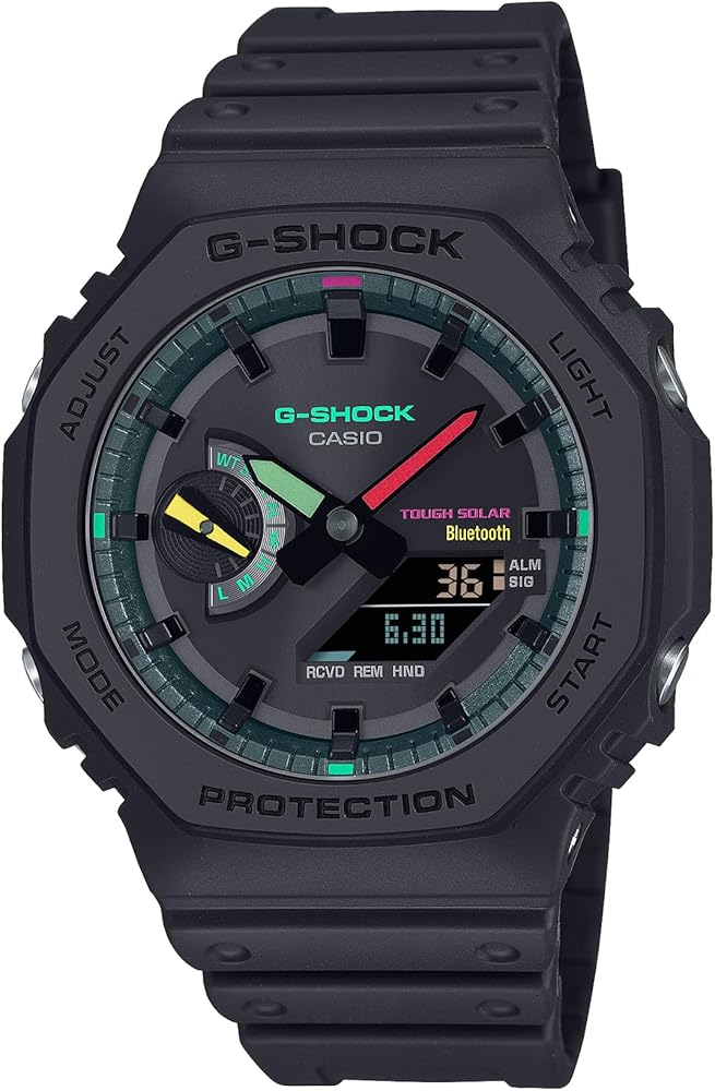 Casio G-Shock GA-B2100MF-1AJF [G-Shock Multi Fluorescent Color Series] Import from Japan New, Black