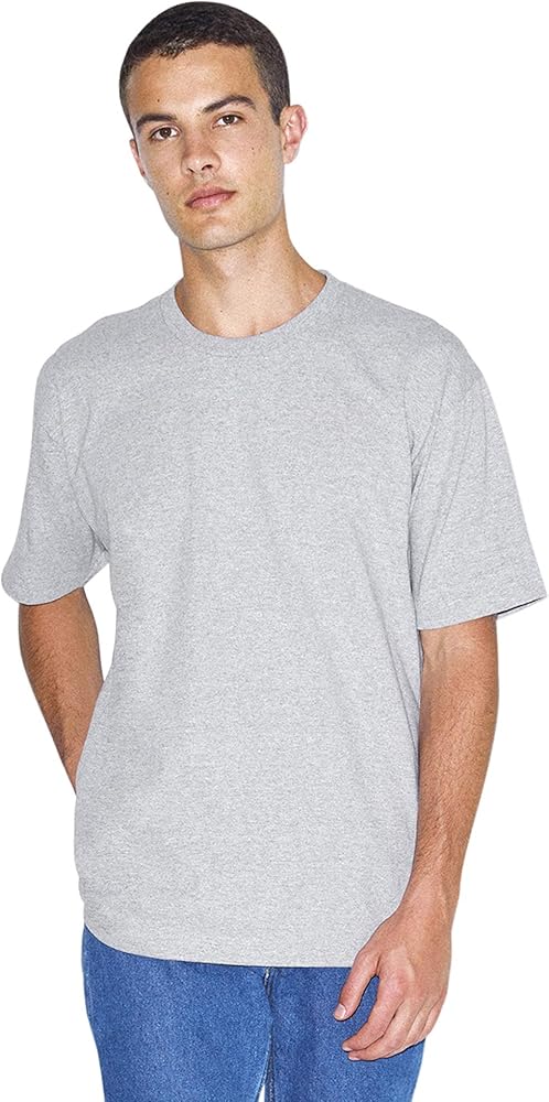 American Apparel Men's Heavy Jersey Box Short Sleeve T-Shirt