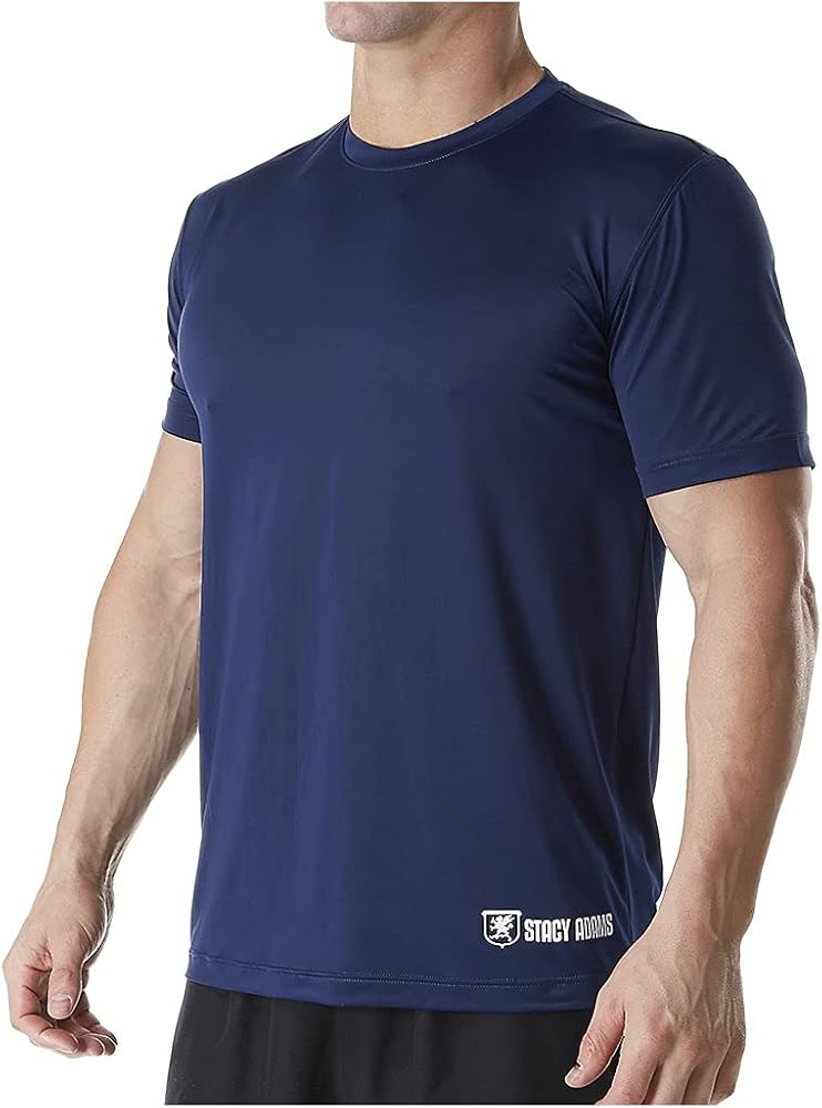 Stacy Adams Men's Regular Crew Neck Tee