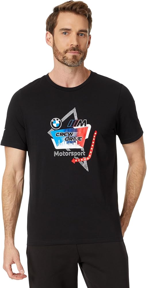 PUMA Men's Bmw Garage Crew Las Vegas Tee