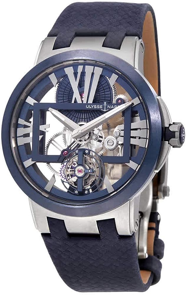 Executive Skeleton Tourbillon Men's Hand Wound Watch 1713-139/43