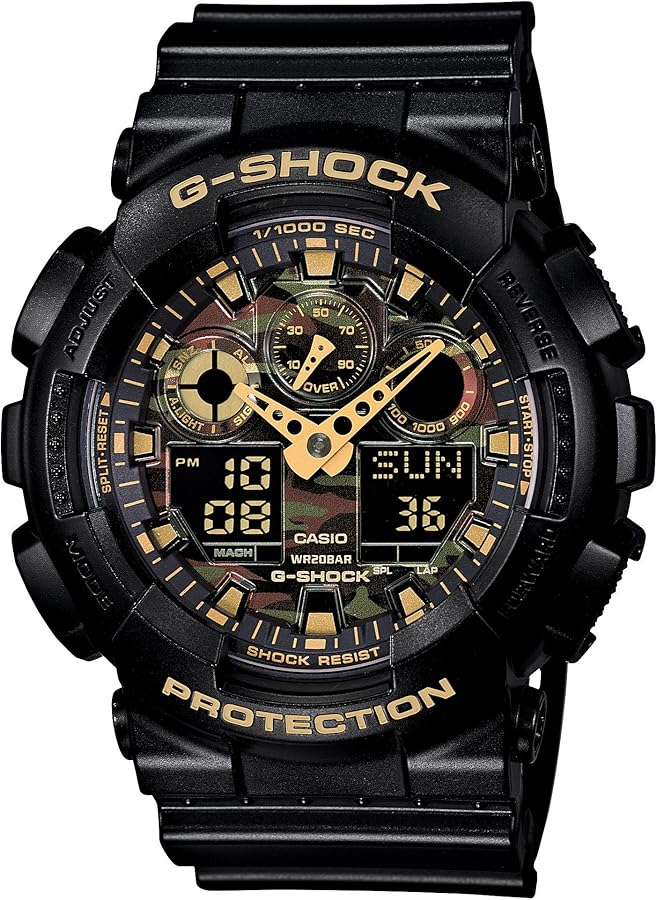 Casio G Shock Camouflage Men' S Watch Ga 100cf-1a9