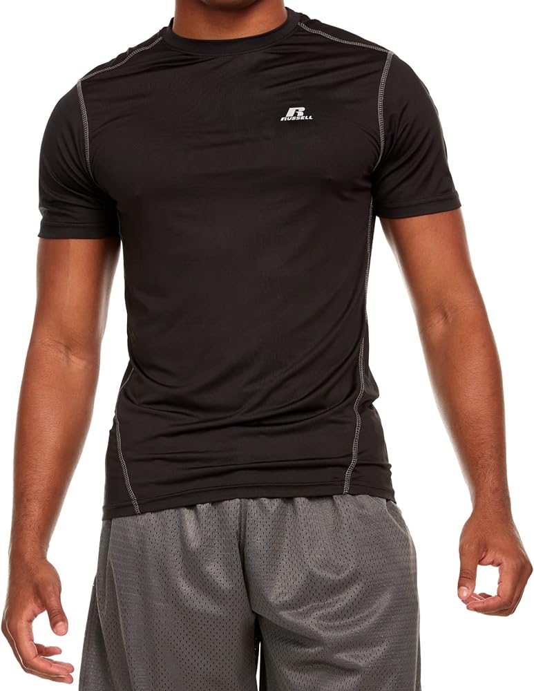 Russell Athletic Men's Fitted Short Sleeve Performance T-Shirt