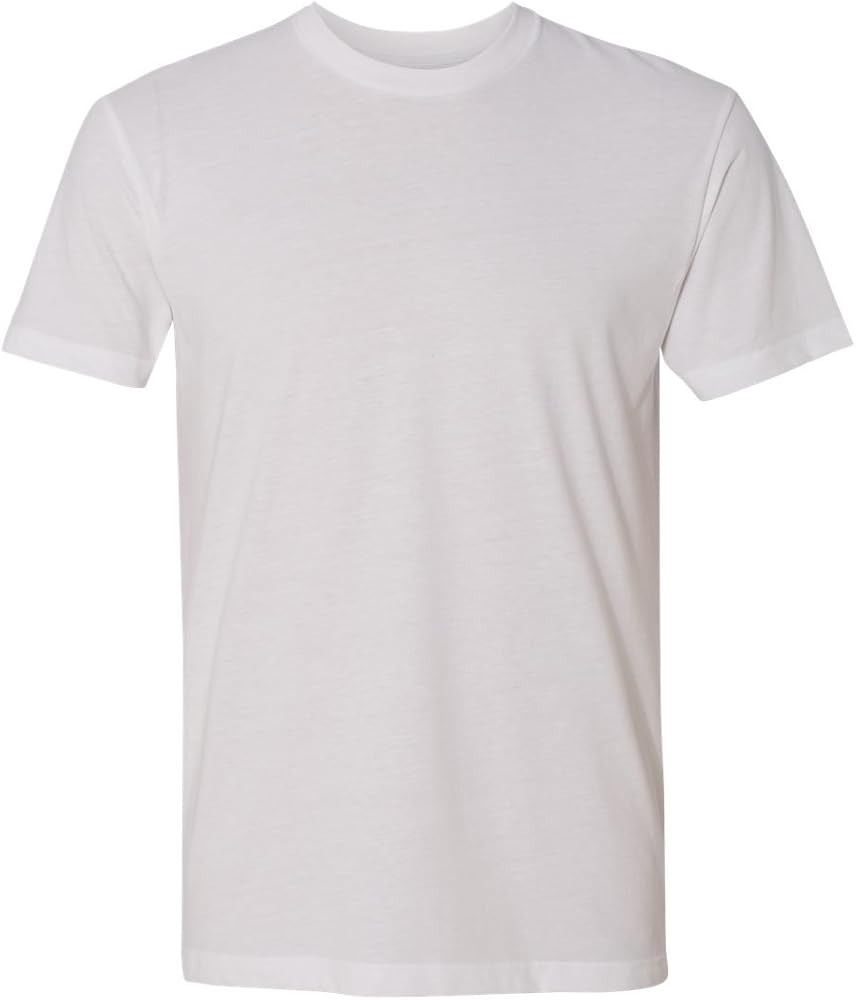 Next Level Apparel Premium Fitted Sueded Crew (6410) White, XL