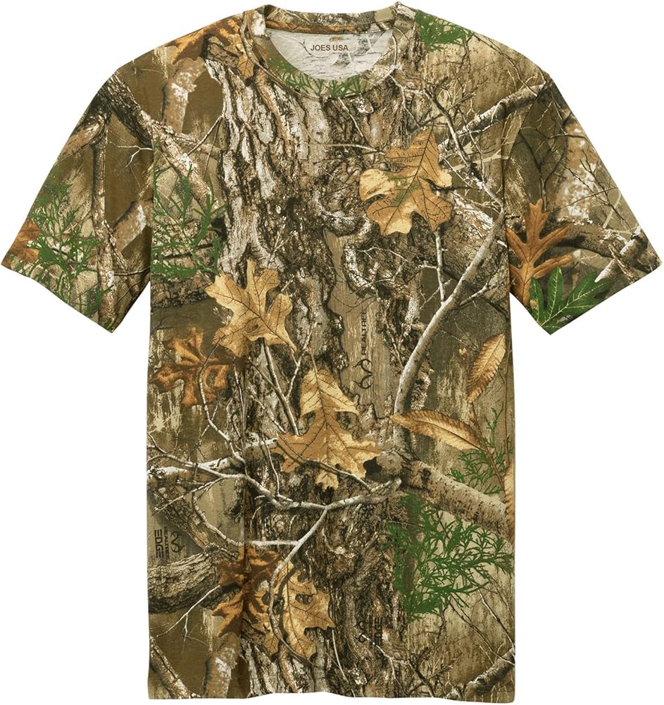 Joe's Men's Cotton Camouflage Hunting Shirts in S-3XL