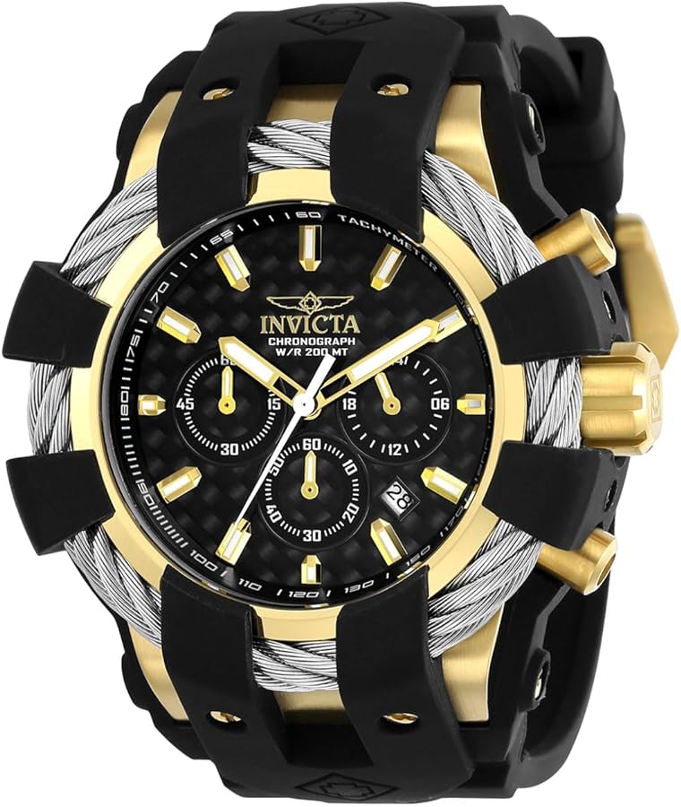 Invicta Men's 23860 Bolt Analog Display Quartz Black Watch