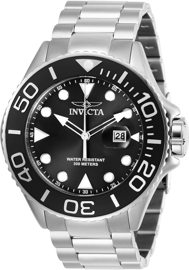 Invicta Men's 28765 Pro Diver Analog Display Quartz Silver Watch