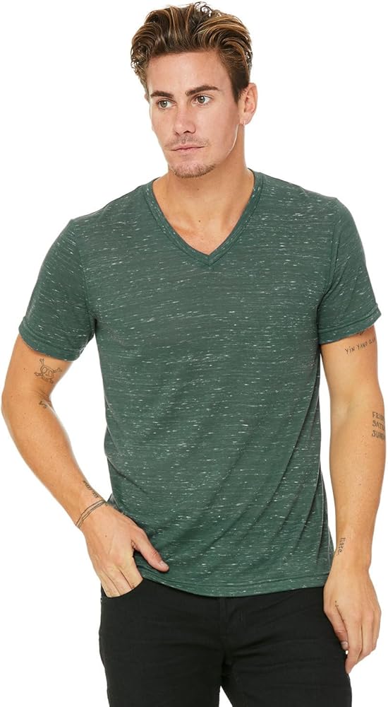 Bella Canvas Men's Jersey S/S V-Neck Tee