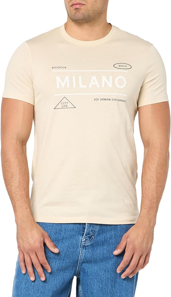 A | X ARMANI EXCHANGE Men's Slim Fit Cotton Milano Tee