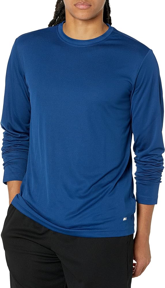 Amazon Essentials Men's Performance Tech Long-Sleeve T-Shirt