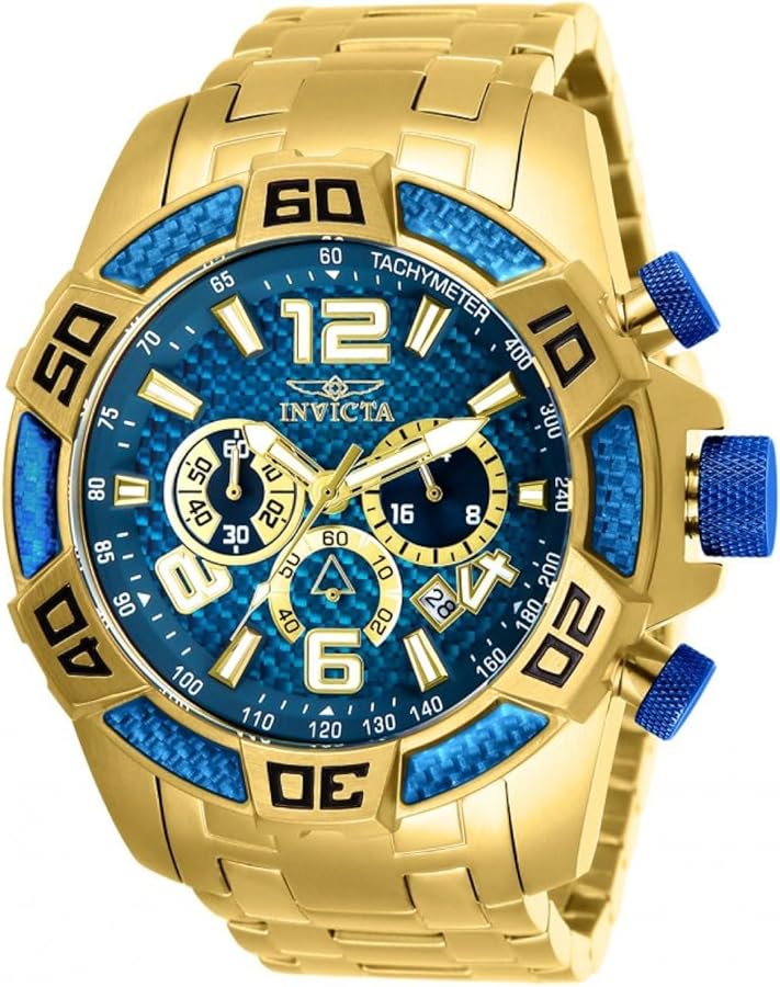 Invicta Men's 25852 Pro Diver Analog Display Quartz Gold Watch