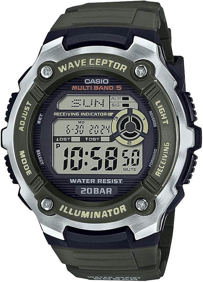 Casio Wave Ceptor Illuminator Multi Band 5 Men's Watch WV-200R-3A