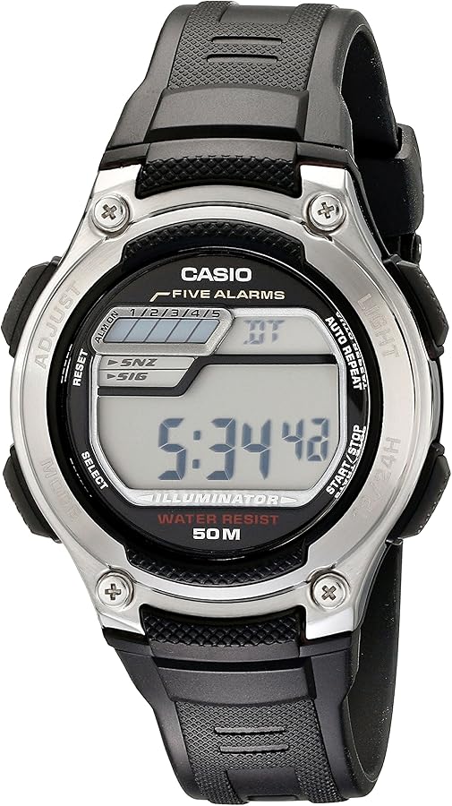 Casio Midsize W212H-1AV Digital Sport Watch