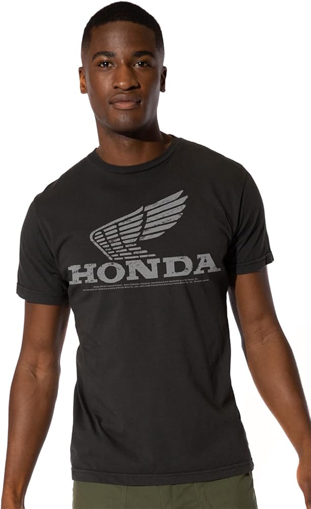 Honda Vintage Wing Shirts for Men, Short Sleeve T Shirt, Officially Licensed