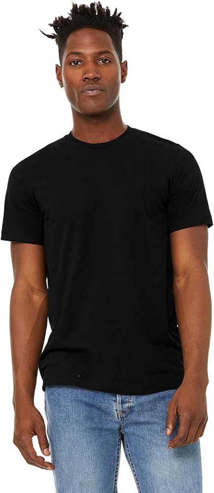 Bella + Canvas Unisex Sueded T-Shirt XL SOLID BLK BLEND