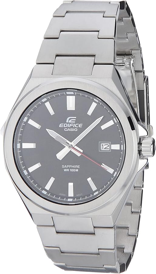 Casio Edifice Men's Quartz Date Indicator Sapphire Crystal 100M Water Resistant Watch EFB-108D-1AV