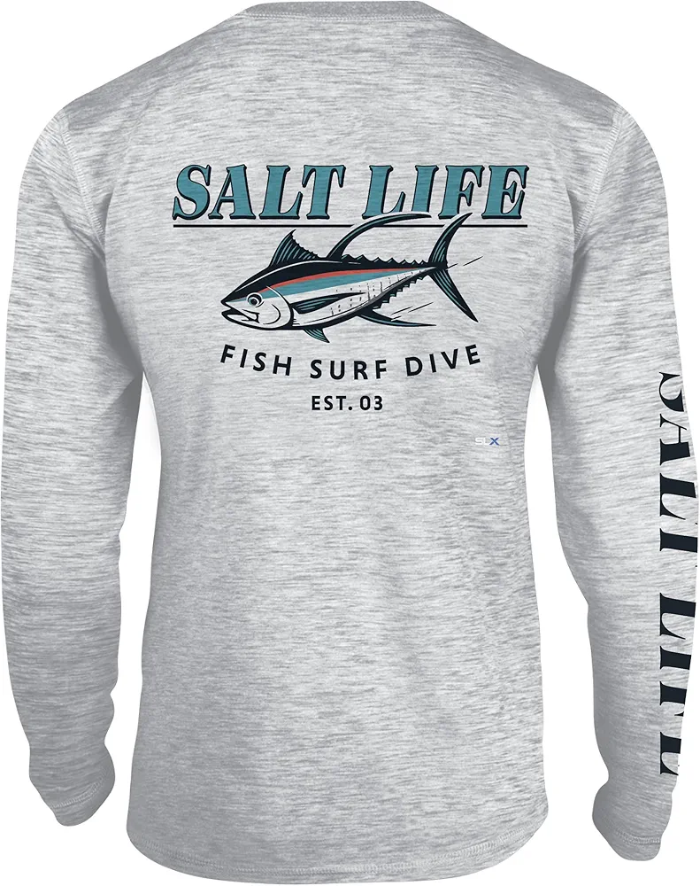 Salt Life Men's Tuna Town Long Sleeve Performance Tee