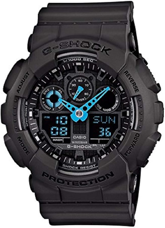 Casio Mens G SHOCK Analog-Digital Sport Quartz Watch NWT GA-100C-8A