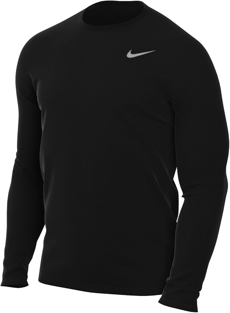 Nike Men's DriFit Reset Legend Long Sleeve Tee Black | Gray 2XL