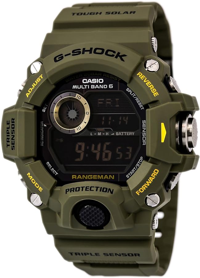 Casio GW9400-3CR Rangeman G-Shock Olive Solar Atomic