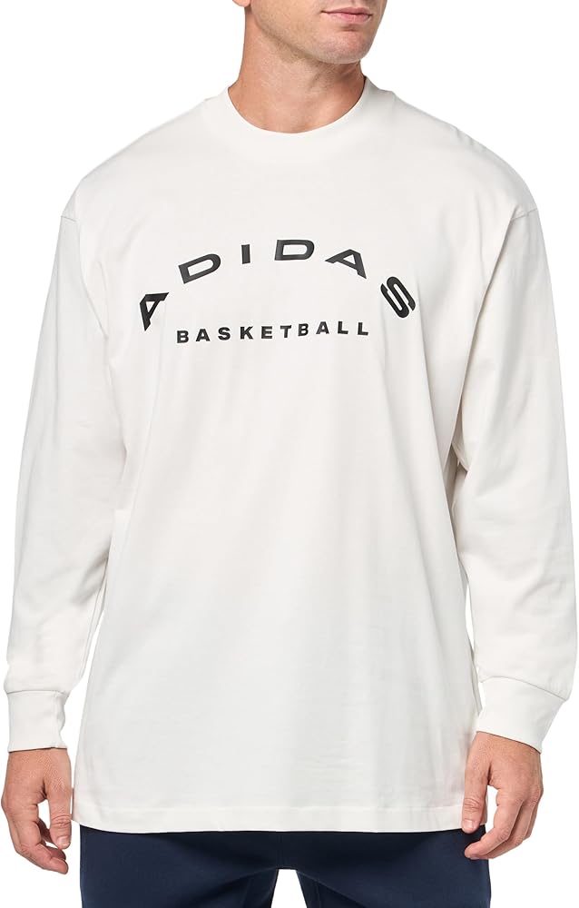 adidas Men's Select Long Sleeve Basketball T-Shirt