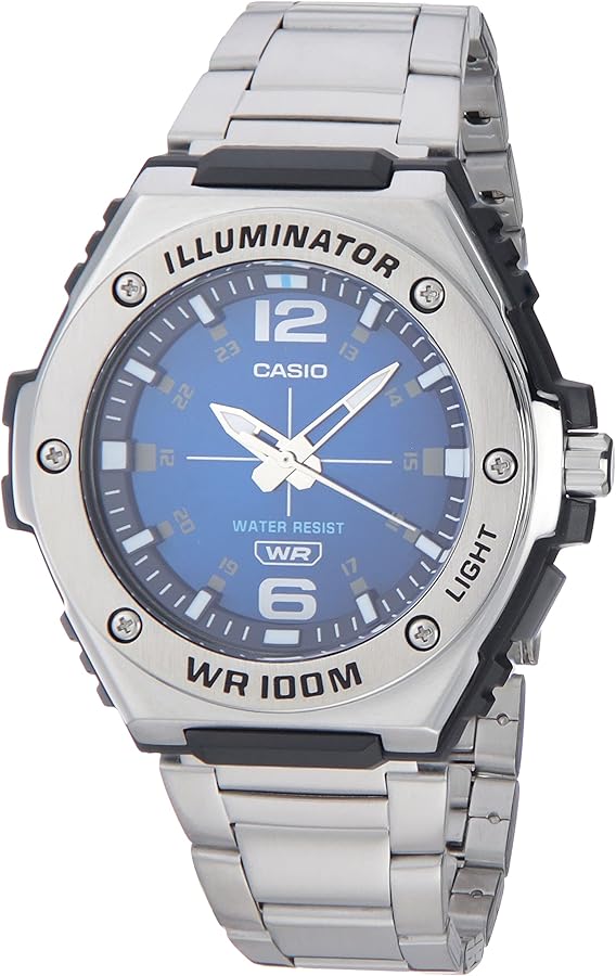 Casio LED Illuminator Men's 100M Water Resistant Quartz Watch MWA-100HD-2AV