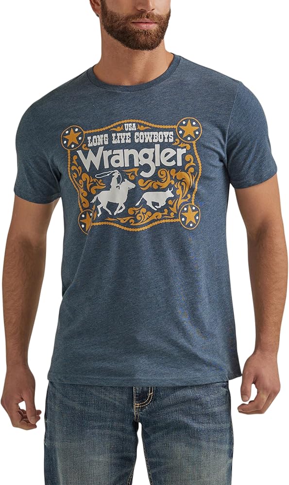 Wrangler Mens Usa Kabel T-Shirt