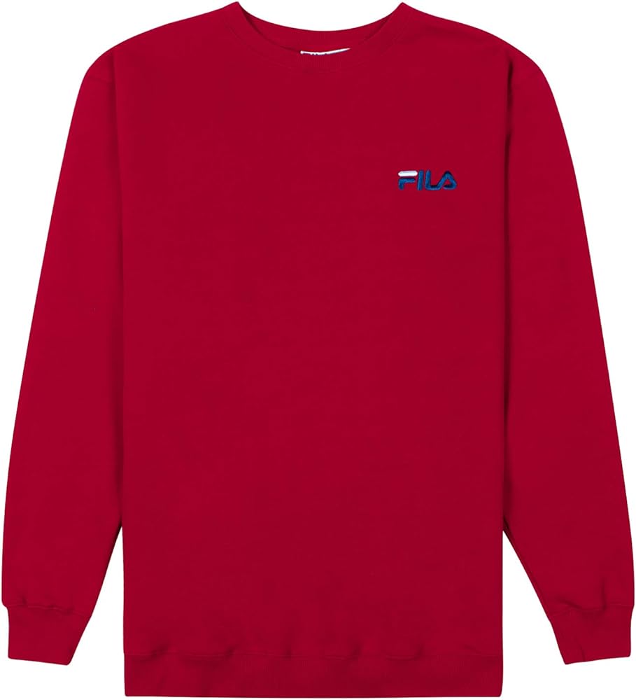 Fila Big and Tall Sweatshirts for Men – Fleece Oversized Crewneck Sweatshirts