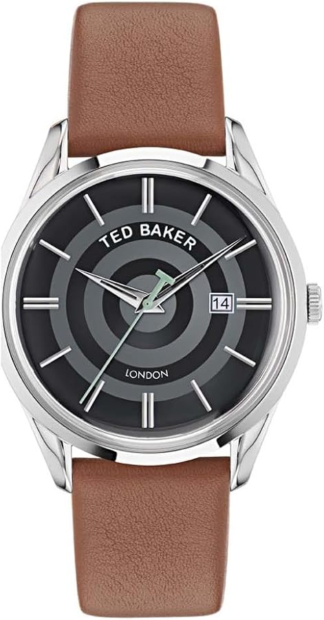 Ted Baker Gents Tan Eco Genuine Leather Strap Watch (Model: BKPLTF3019I)