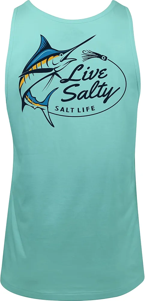 Salt Life Men's Salty Marlin Tank