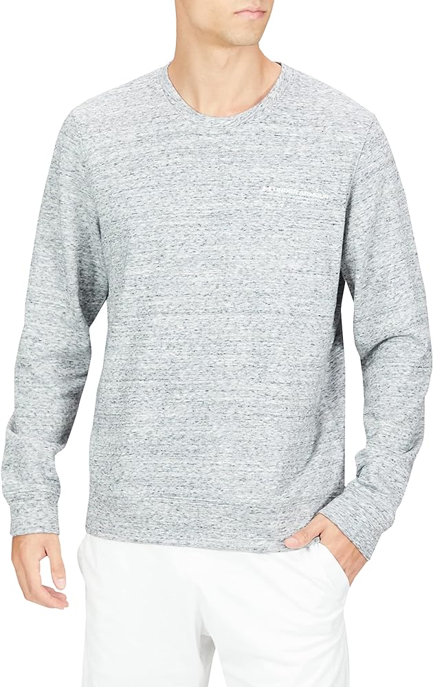 Under Armour Men's Rival Terry Logo Crew Neck