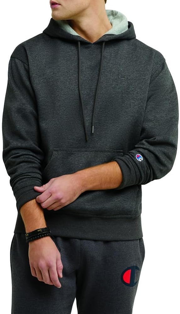 Champion, Powerblend, Fleece Comfortable Hoodie, Sweatshirt for Men (Reg. Or Big & Tall)