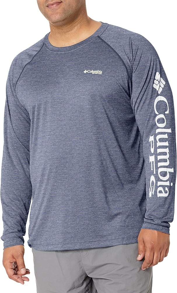 Columbia Men's Terminal Tackle PFG Triangle Long Sleeve Shirt