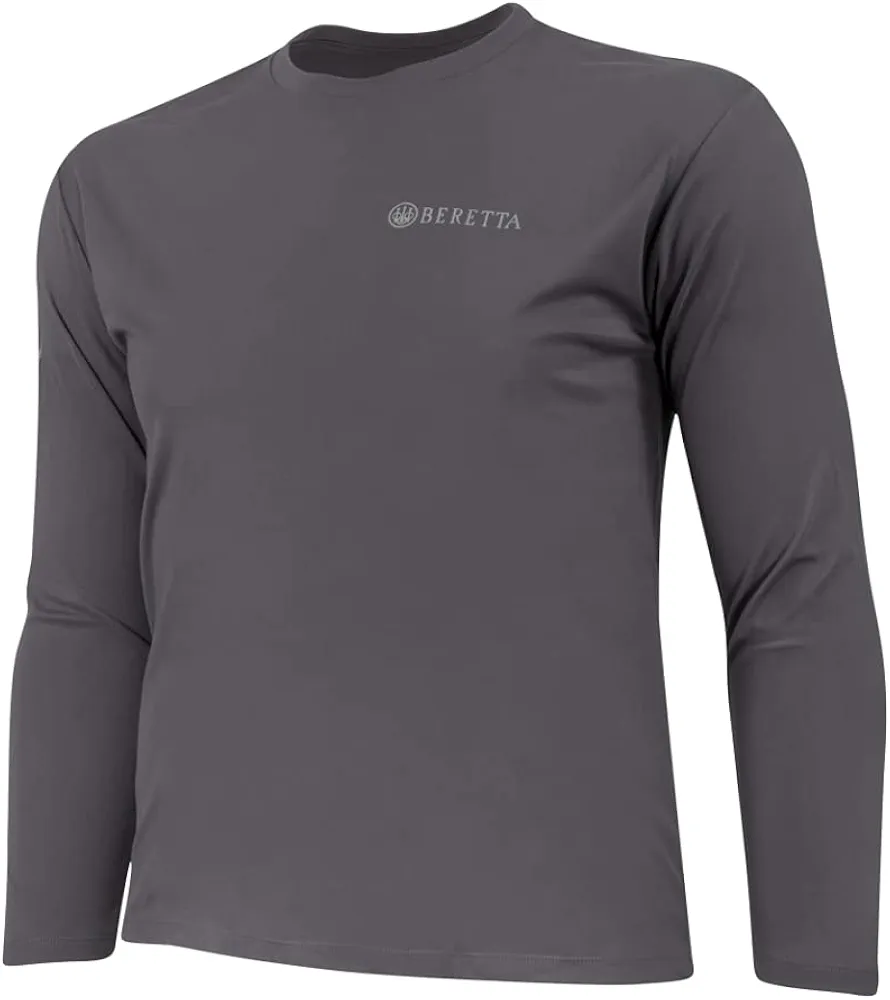 Beretta Men's Covey Tech Classic Fit High-Performance Long-Sleeved T-Shirt