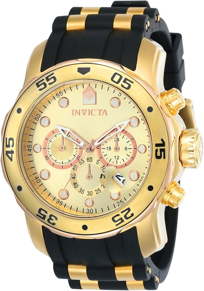 Invicta Men's 17884 Pro Diver Analog Display Swiss Quartz Black Watch