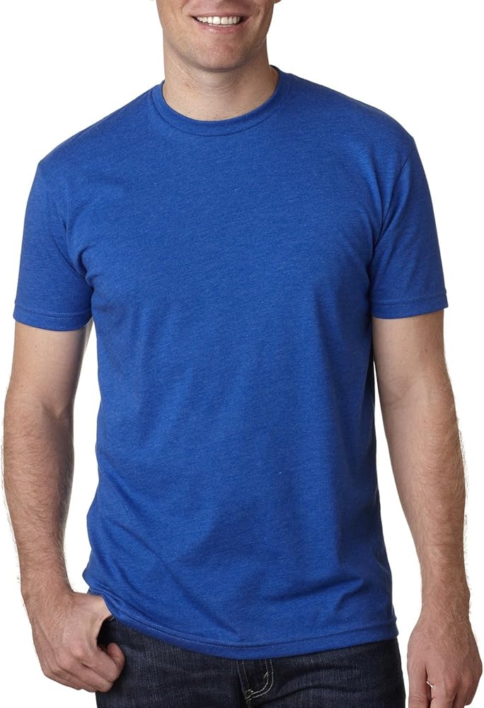 Next Level Men's Baby Rib Collar Premium CVC T-Shirt