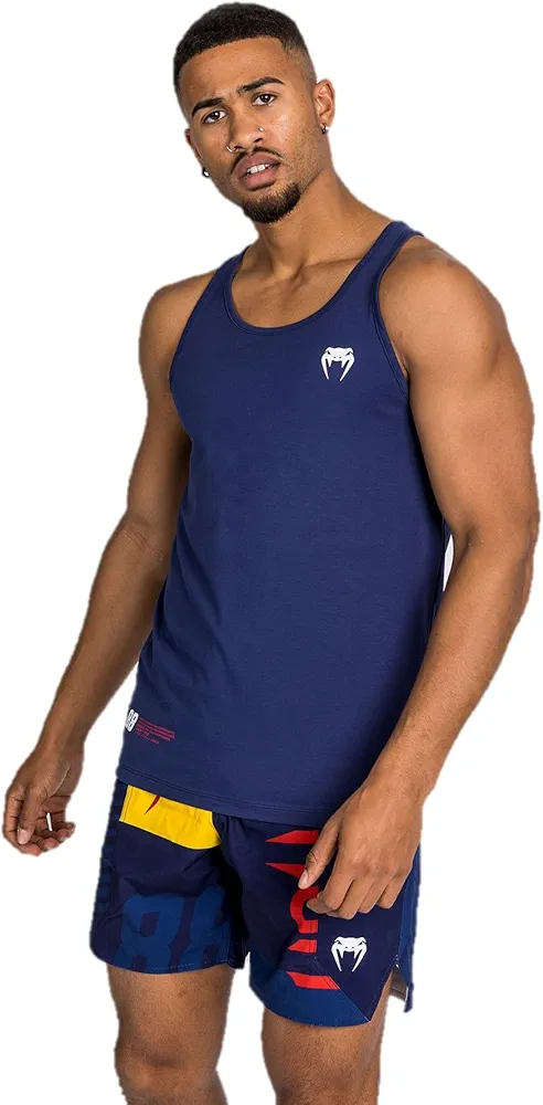 Venum Men's Summer 88 Tank Top-Navy Blue