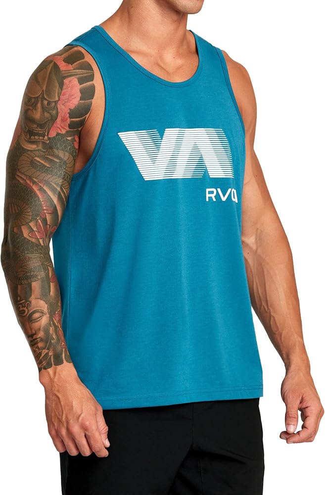 RVCA Sport Men's Blur Performance Tank Top