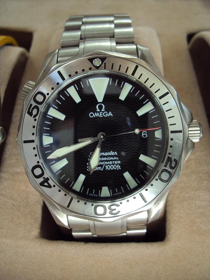 Omega Men's 2232.80.00 Seamaster 300M Chrono Diver Titanium Watch