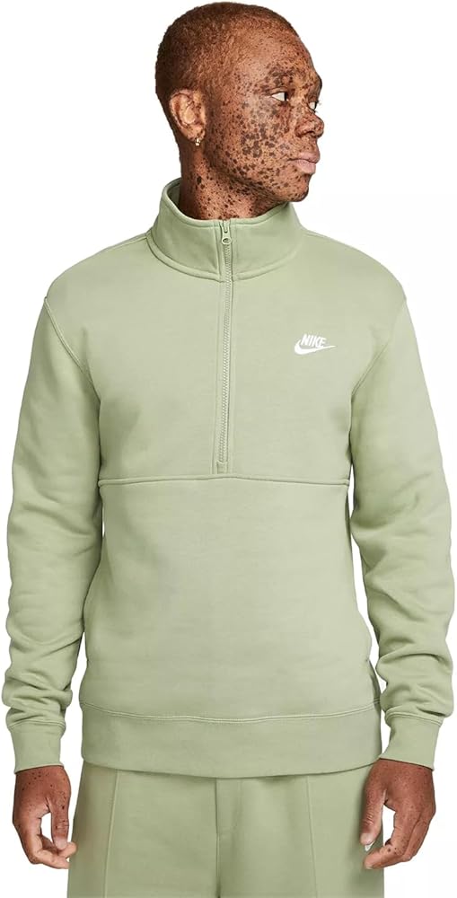 Nike Sportswear Club Men's Brushed-Back 1/2-Zip Pullover