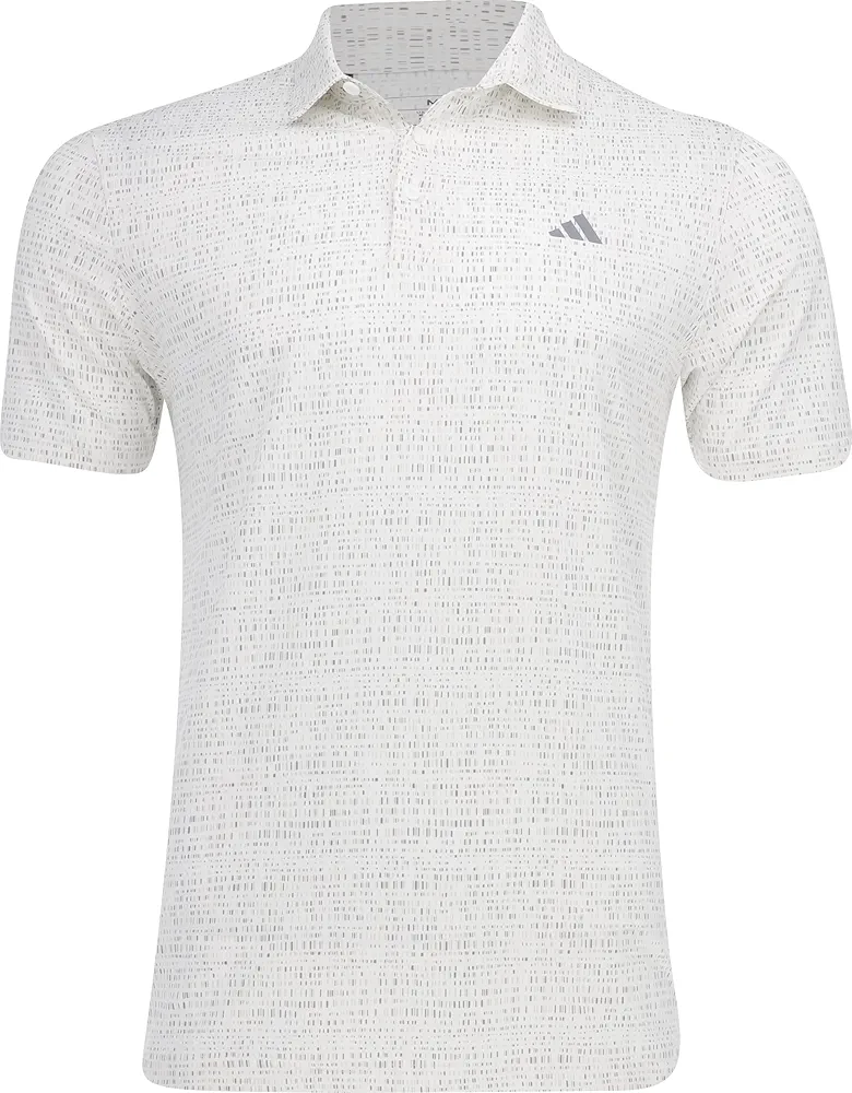 adidas Men's Ultimate365 Power Grid Print Polo Shirt