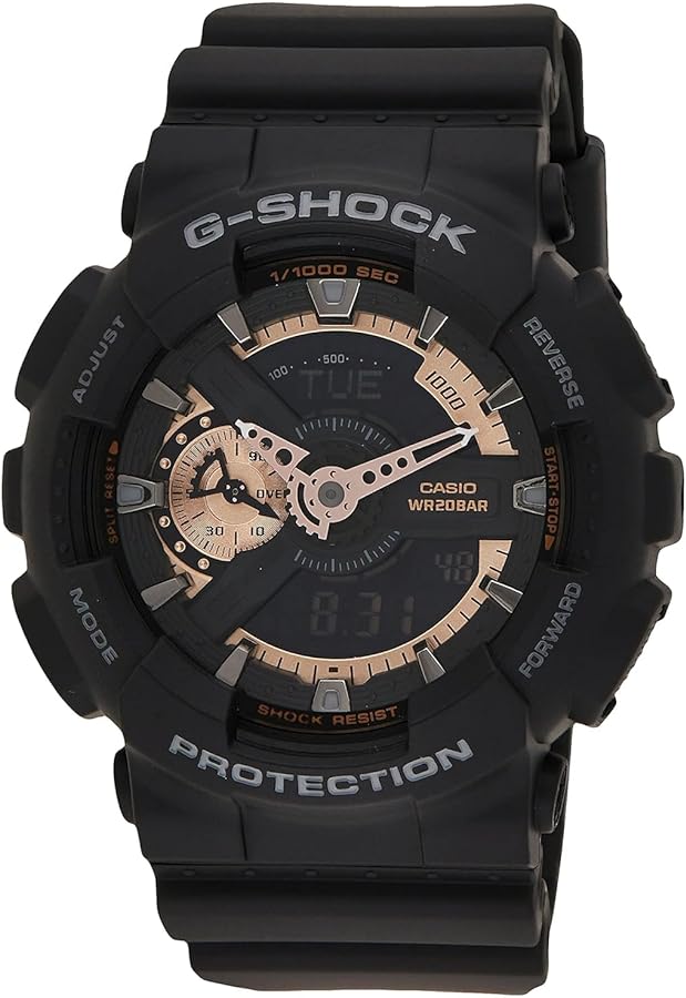 Casio Men's GA110RG-1A G-Shock Black Watch