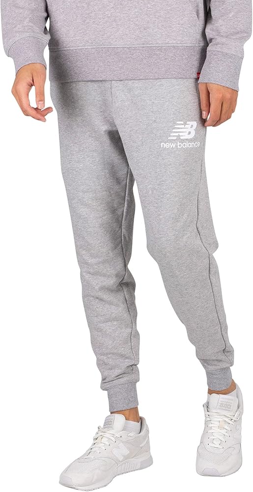 New Balance Men's NB Essentials Stacked Logo Sweatpant